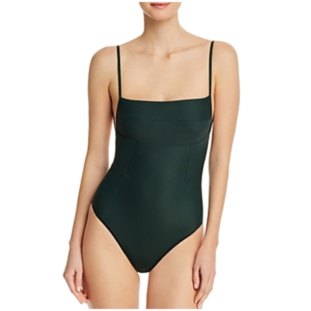 Haight Paula Maillot One Piece Swimsuit Green Size L